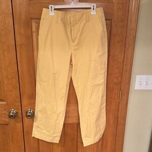 a new day Women's Light Yellow Khakis